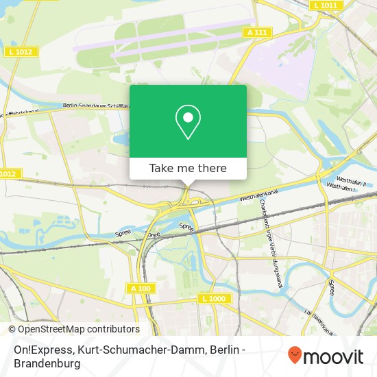 Карта On!Express, Kurt-Schumacher-Damm