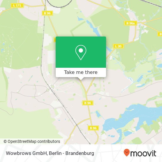 Wowbrows GmbH map