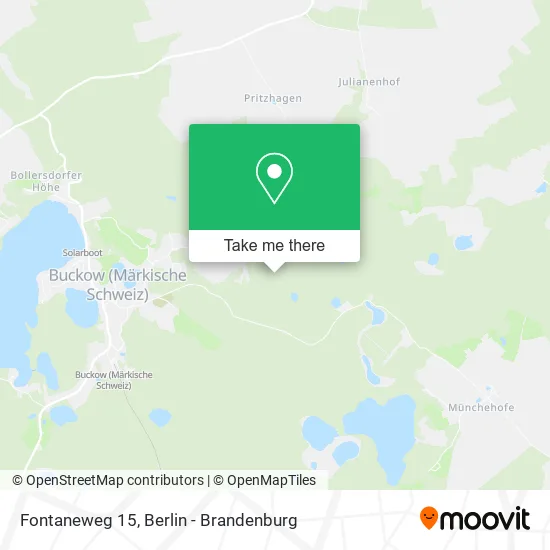 Fontaneweg 15 map