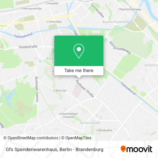 Карта Gfs Spendenwarenhaus