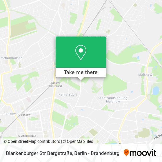 Карта Blankenburger Str Bergstraße