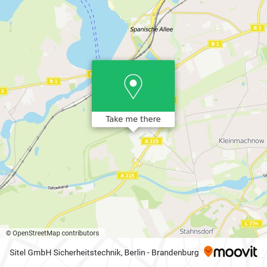 Sitel GmbH Sicherheitstechnik map