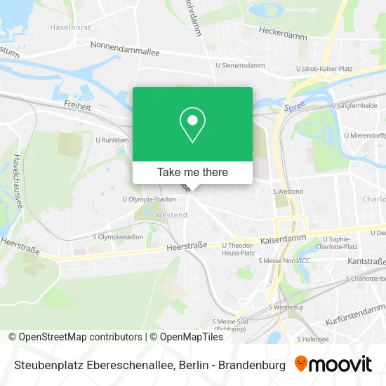 Карта Steubenplatz Ebereschenallee