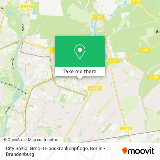 City Sozial GmbH Hauskrankenpflege map