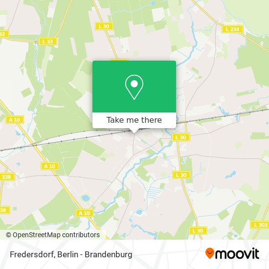 Fredersdorf map