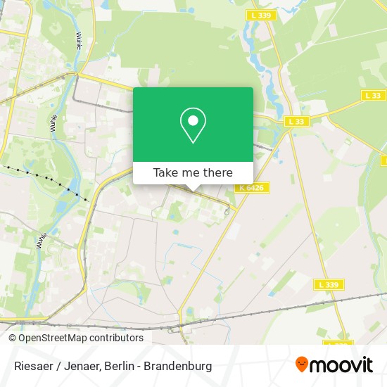Riesaer / Jenaer map