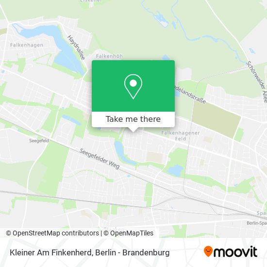 Kleiner Am Finkenherd map