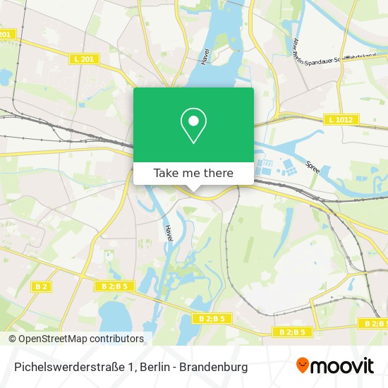 Pichelswerderstraße 1 map