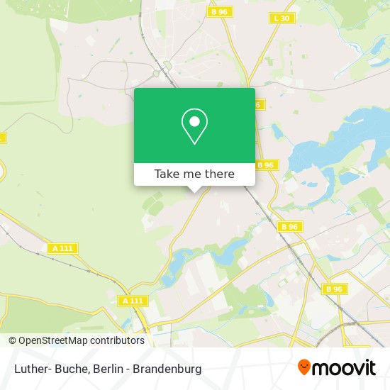 Luther- Buche map