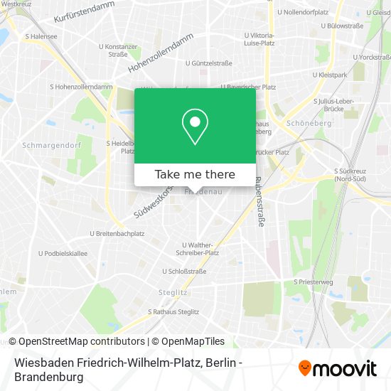 Wiesbaden Friedrich-Wilhelm-Platz map