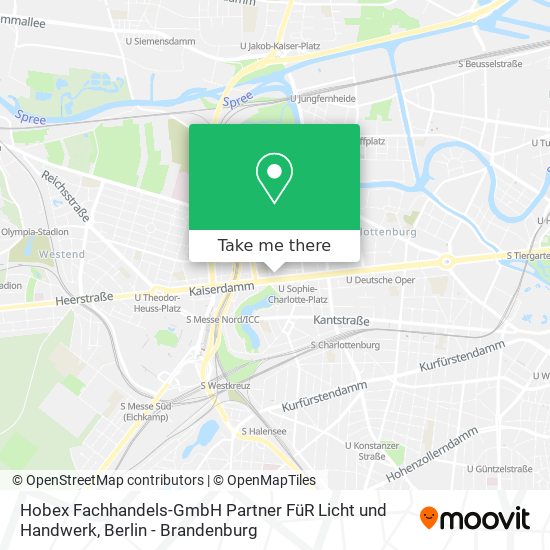 Hobex Fachhandels-GmbH Partner FüR Licht und Handwerk map