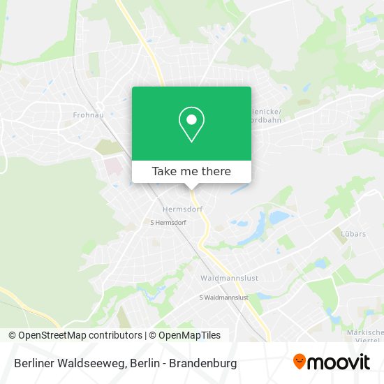 Карта Berliner Waldseeweg