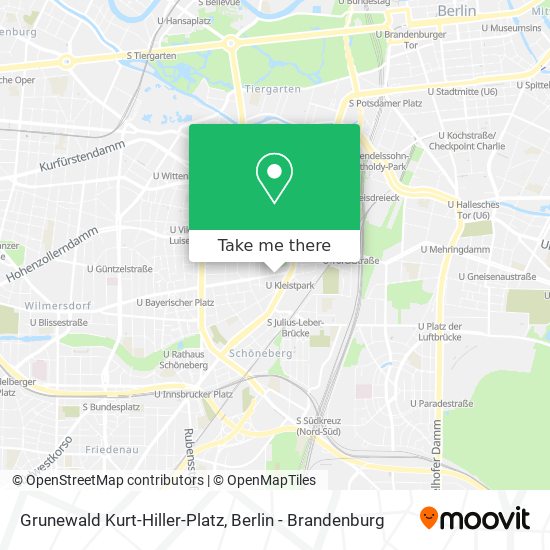 Grunewald Kurt-Hiller-Platz map