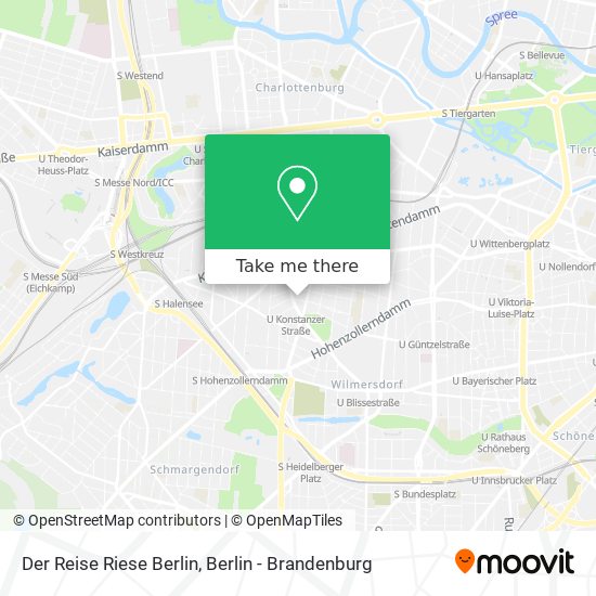 Der Reise Riese Berlin map