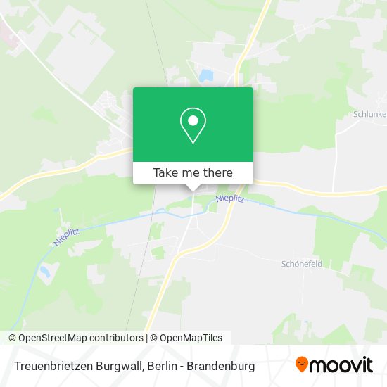 Карта Treuenbrietzen Burgwall