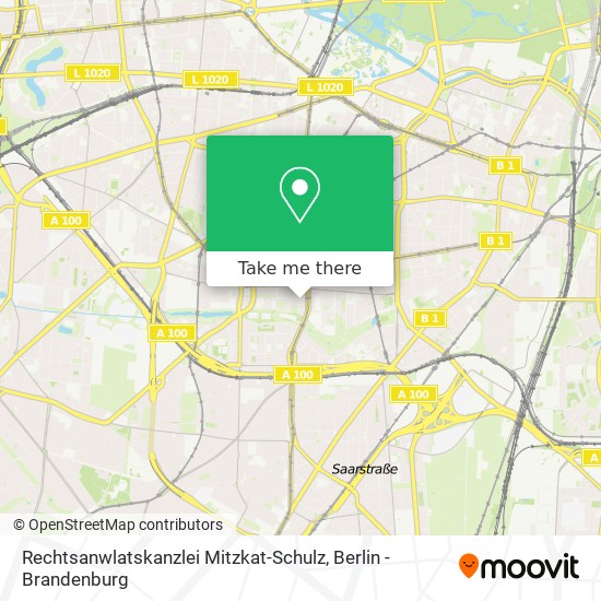 Rechtsanwlatskanzlei Mitzkat-Schulz map