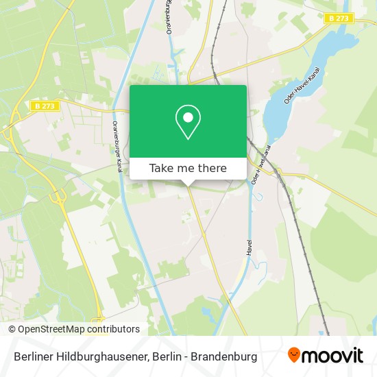 Berliner Hildburghausener map