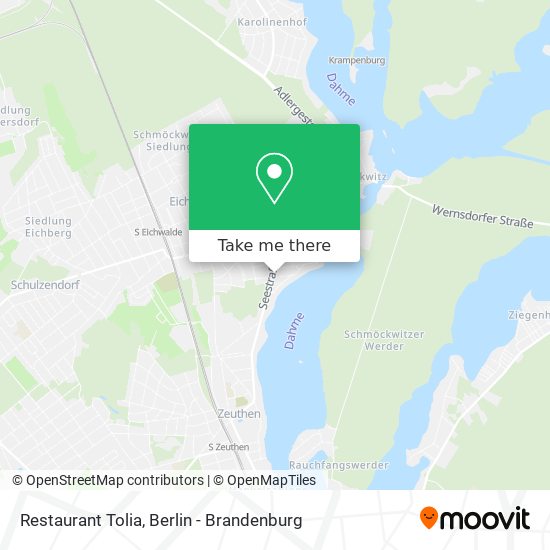 Restaurant Tolia map