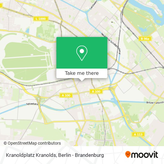 Kranoldplatz Kranolds map