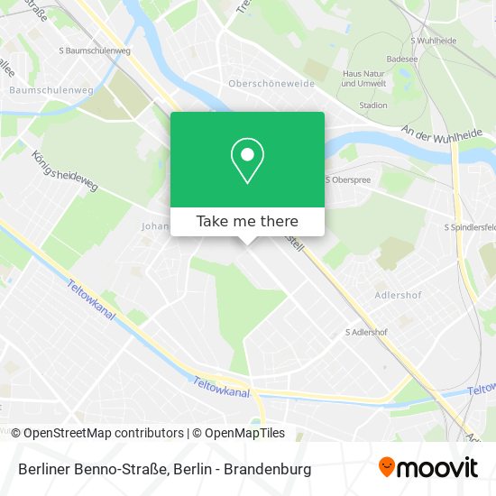 Berliner Benno-Straße map