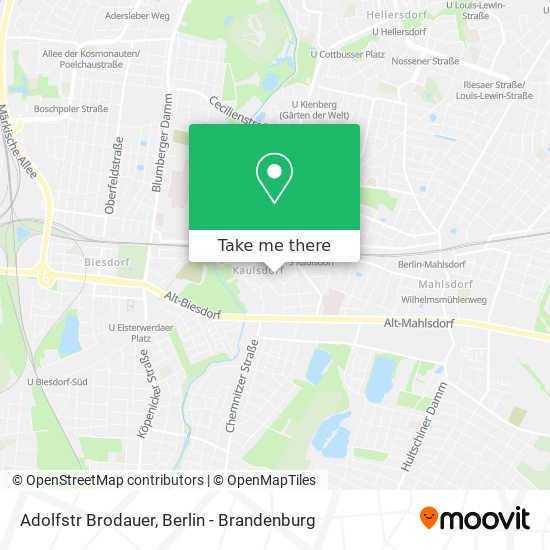 Adolfstr Brodauer map