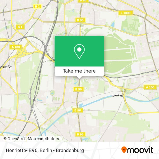 Henriette- B96 map