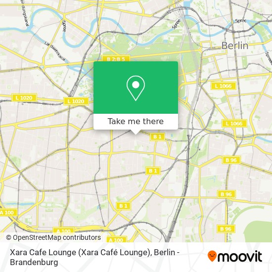 Карта Xara Cafe Lounge (Xara Café Lounge)