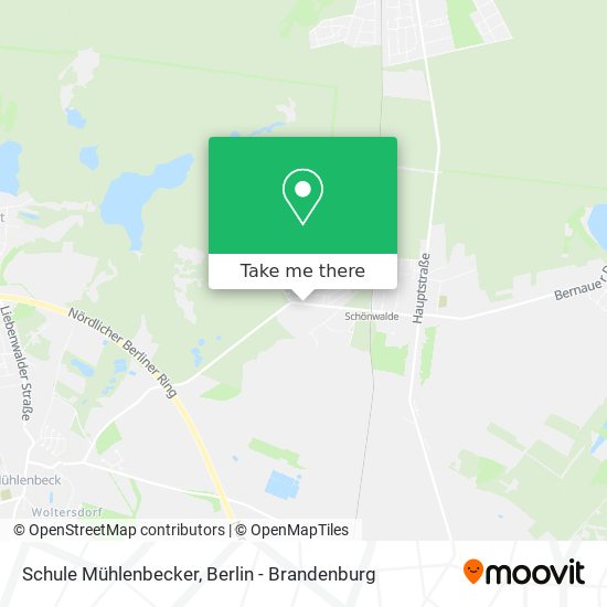 Schule Mühlenbecker map