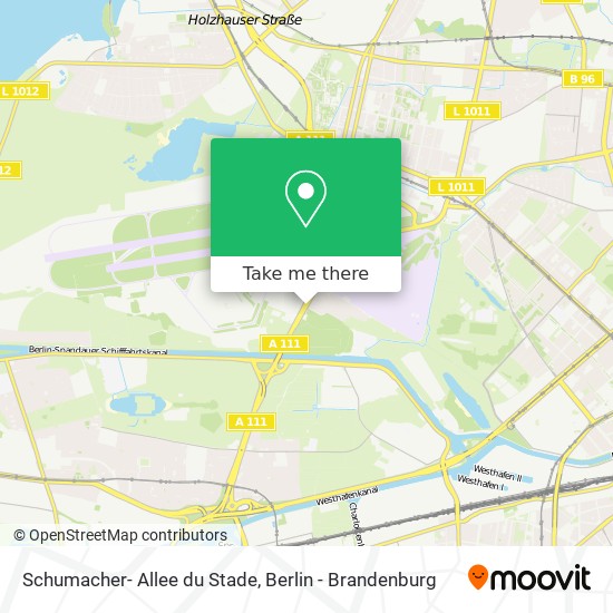 Schumacher- Allee du Stade map
