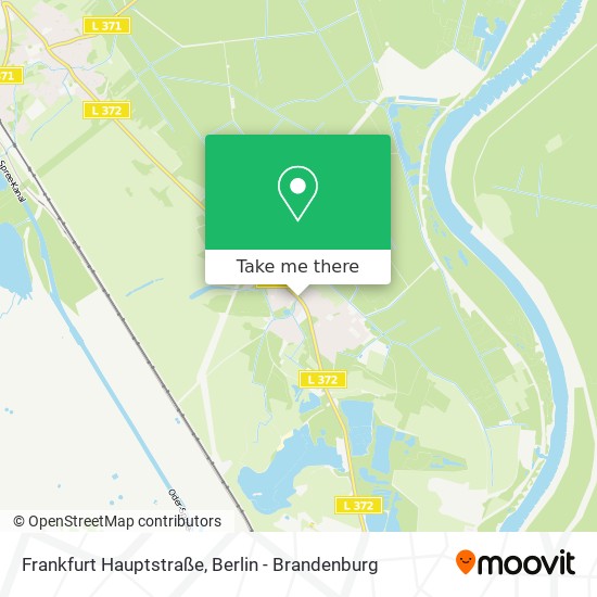 Frankfurt Hauptstraße map