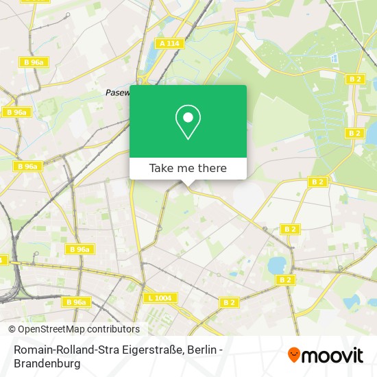 Карта Romain-Rolland-Stra Eigerstraße