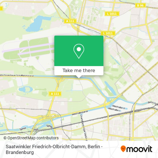 Saatwinkler Friedrich-Olbricht-Damm map