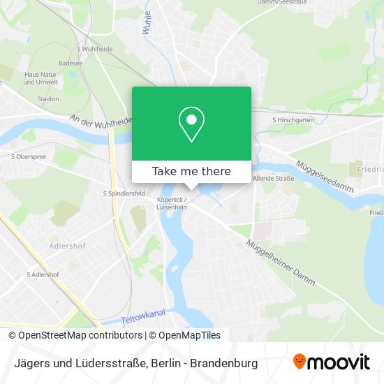Jägers und Lüdersstraße map