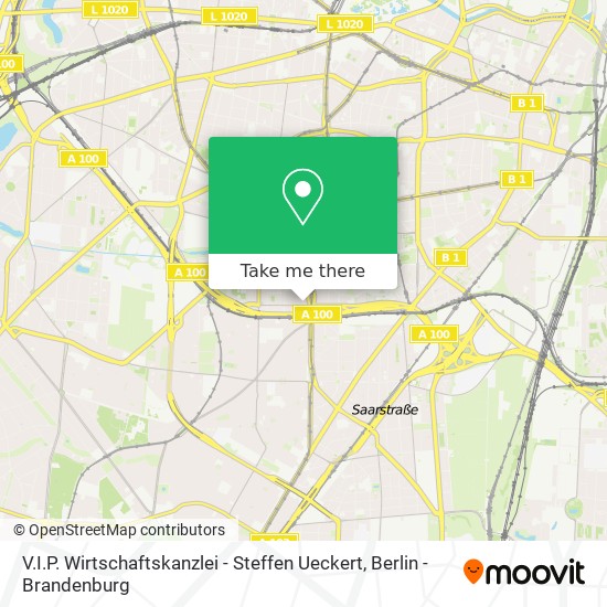 V.I.P. Wirtschaftskanzlei - Steffen Ueckert map