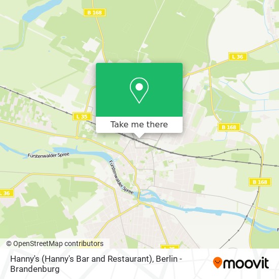 Hanny's (Hanny's Bar and Restaurant) map