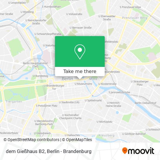dem Gießhaus B2 map