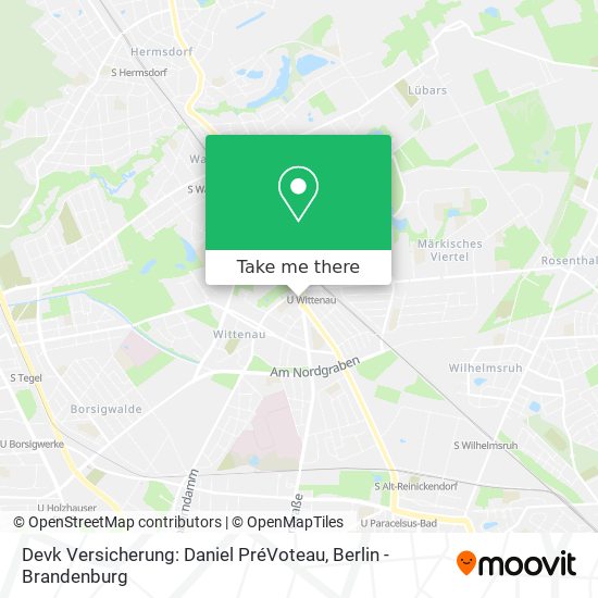 Devk Versicherung: Daniel PréVoteau map