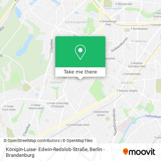 Карта Königin-Luise- Edwin-Redslob-Straße