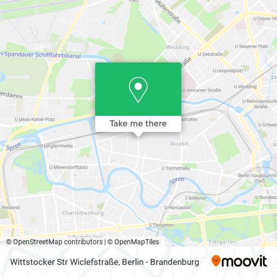 Wittstocker Str Wiclefstraße map
