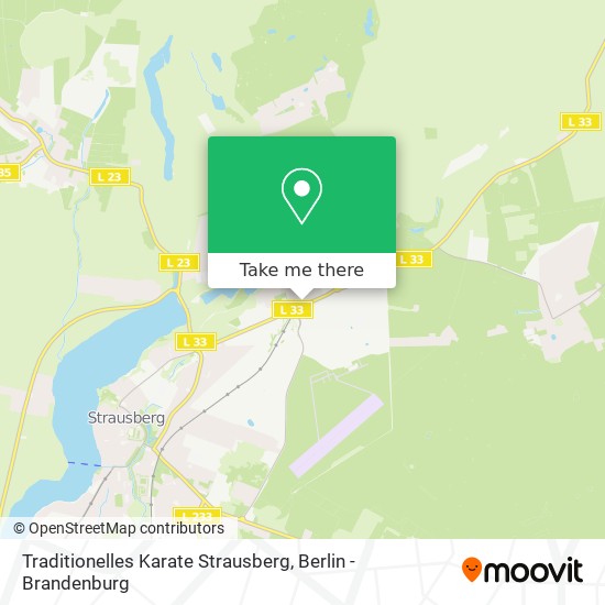 Traditionelles Karate Strausberg map