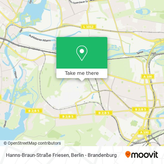 Hanns-Braun-Straße Friesen map