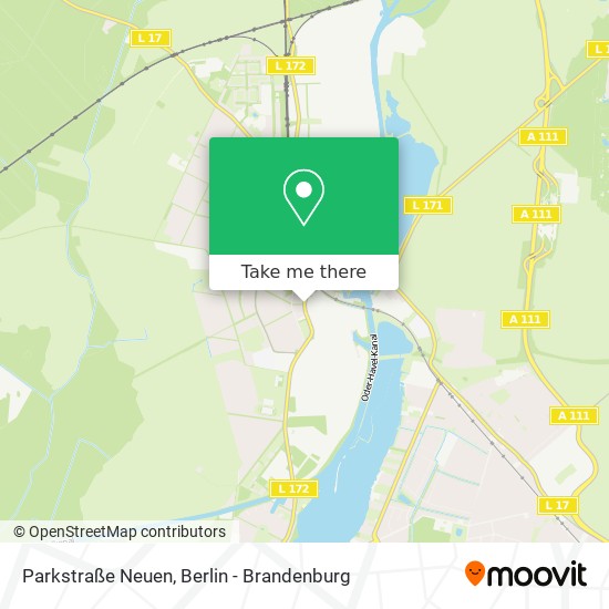 Parkstraße Neuen map