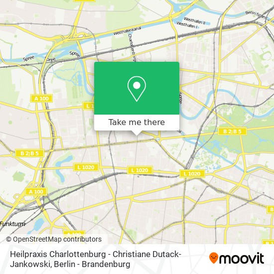 Heilpraxis Charlottenburg - Christiane Dutack-Jankowski map
