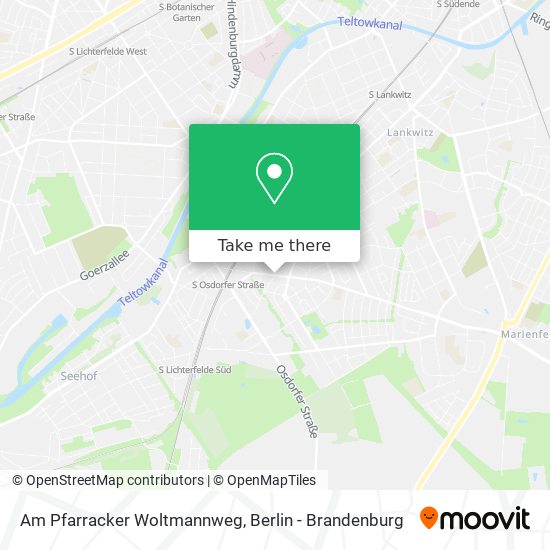 Am Pfarracker Woltmannweg map
