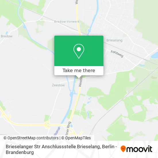 Карта Brieselanger Str Anschlussstelle Brieselang
