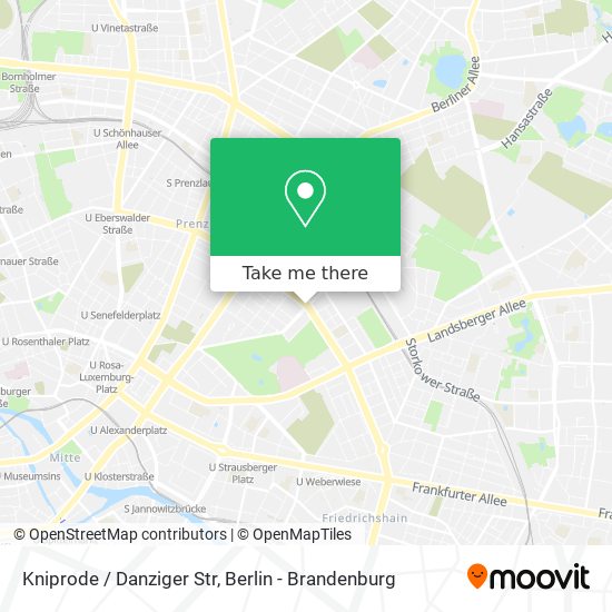 Kniprode / Danziger Str map