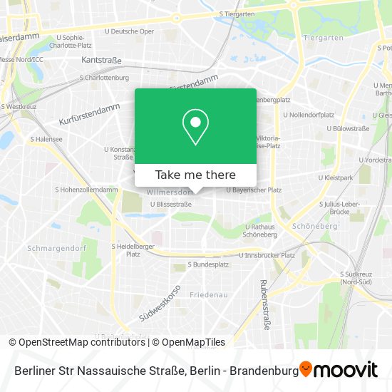 Карта Berliner Str Nassauische Straße