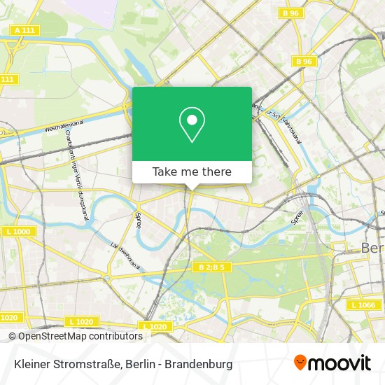 Kleiner Stromstraße map