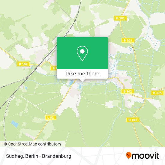 Südhag map