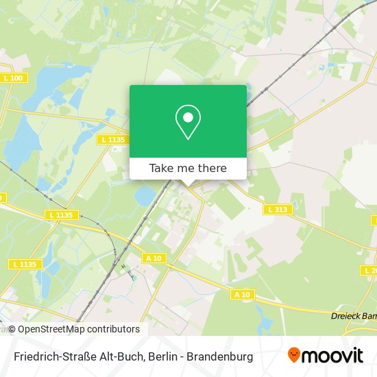 Friedrich-Straße Alt-Buch map